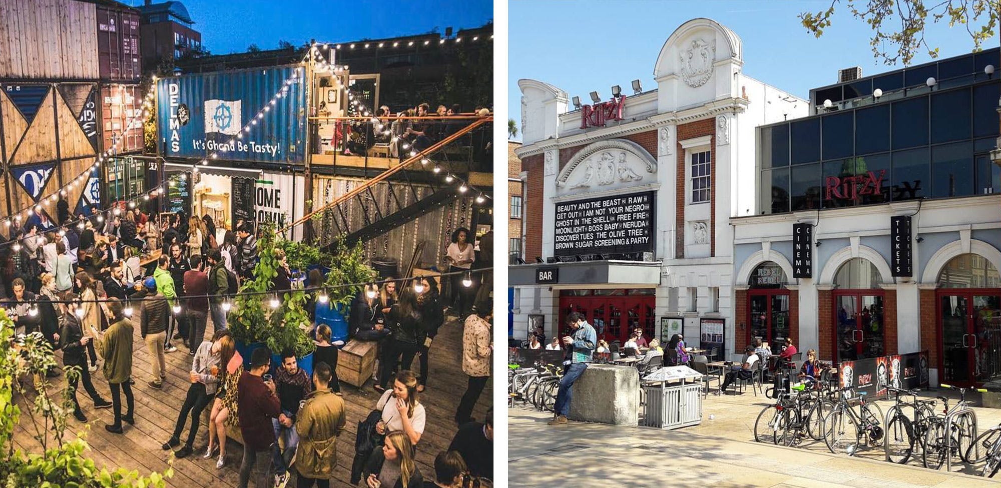 from pop brixton to the ritzy cinema, brixton has everything you could possibly need during your stay in London.